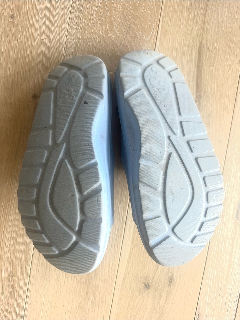 Baby Blue Slide Sandals - “My Pillow” Comfortable Women's Slides - Picture 4 of 4